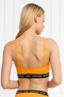 Bikinio viršutinė dalis Calvin Klein Swimwear oranžinė